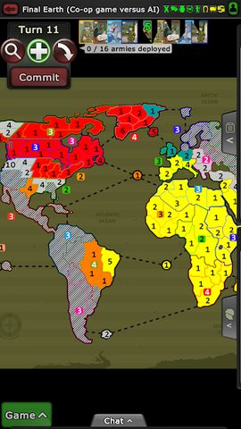 Screenshot 5: Warzone - turn based strategy