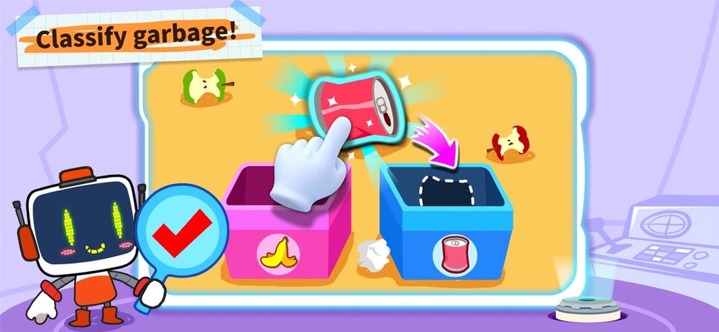 Screenshot 5: Safety & Habits -BabyBus 4+