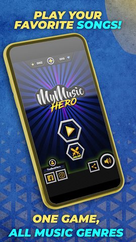 Screenshot 1: Guitar Music Hero - Tap To The Rhythm