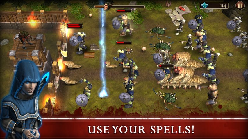 Screenshot 2: Three Defenders 2