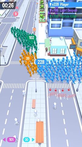 Screenshot 1: Crowd City