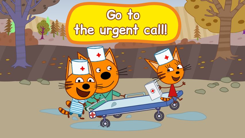 Screenshot 4: Kid-E-Cats: Hospital for animals. Injections