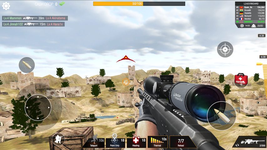 Screenshot 1: Sniper Warrior: PvP Sniper