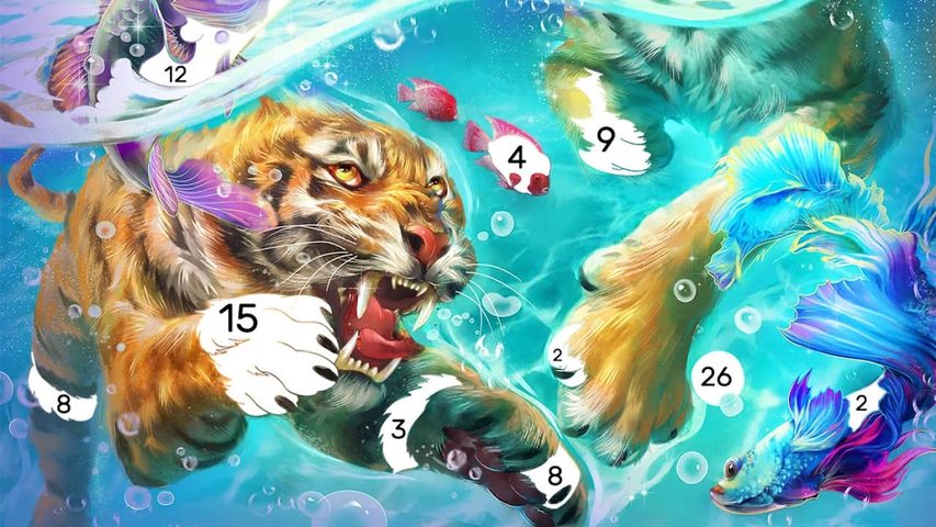 Screenshot 3: Tap Color Pro: Color By Number