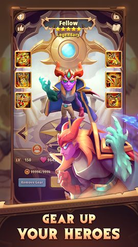 Screenshot 6: I Am Hero: AFK Tactical Teamfight