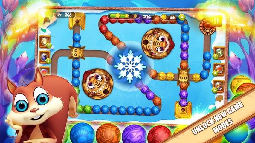 Screenshot 5: Jungle Marble Zumla Blast