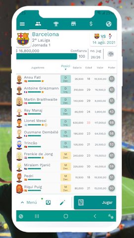 Screenshot 2: Superkickoff - Soccer manager