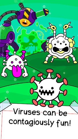 Screenshot 1: Virus Evolution: Merge Game