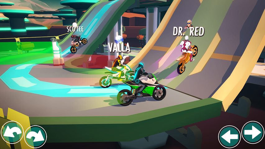 Screenshot 8: Gravity Rider: Space Bike Race