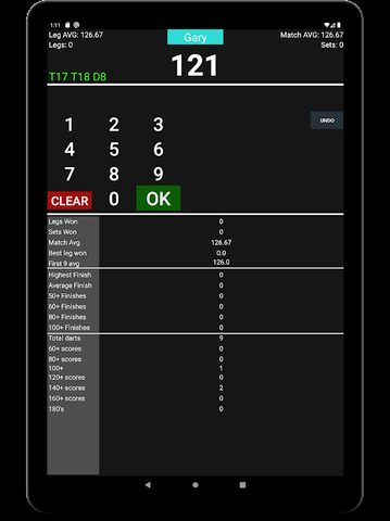 Screenshot 10: Essential Darts Scoreboard