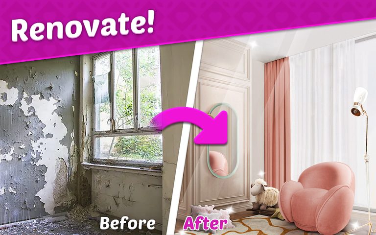 Screenshot 2: Home Design: House & Mansion Interior Makeover