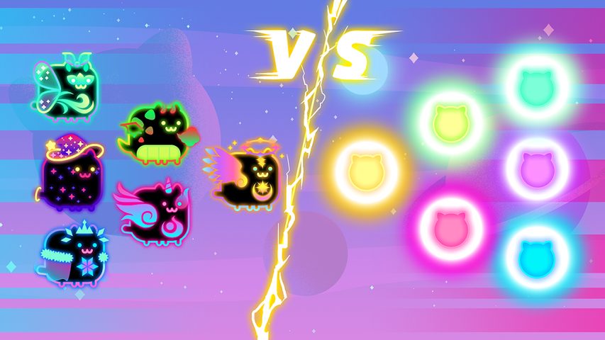 Screenshot 4: Cat Heroes - Merge Defense