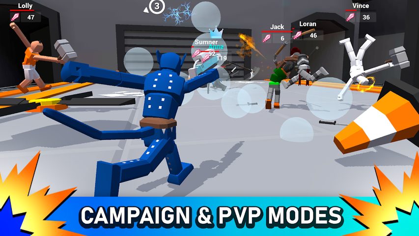 Screenshot 4: Smashgrounds.io: Ragdoll Arena