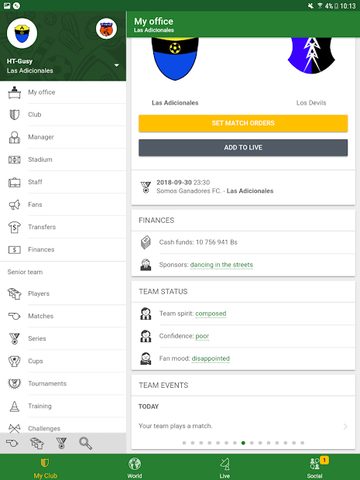 Screenshot 16: Hattrick Football Manager Game