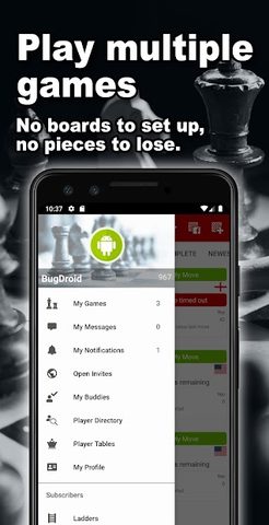 Screenshot 2: Play Chess on RedHotPawn
