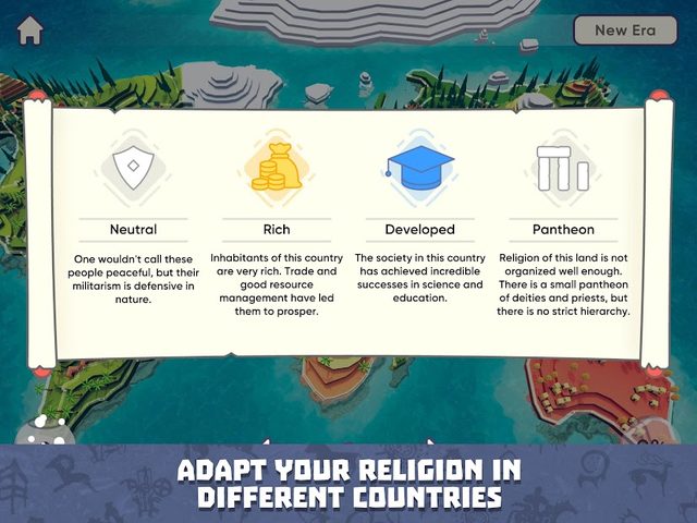 Screenshot 20: God Simulator. Sandbox strategy game Religion Inc.