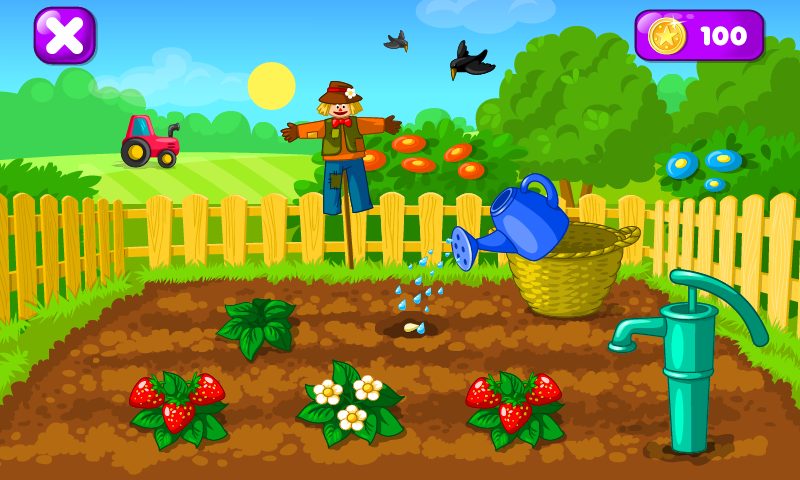 Screenshot 2: Garden Game for Kids