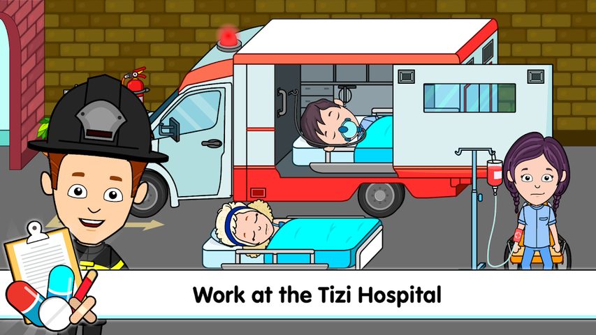 Screenshot 1: My Tizi Town Hospital - Doctor Games for Kids
