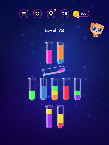 Screenshot 2: Water Sort Puzzle: Get Color 4+
