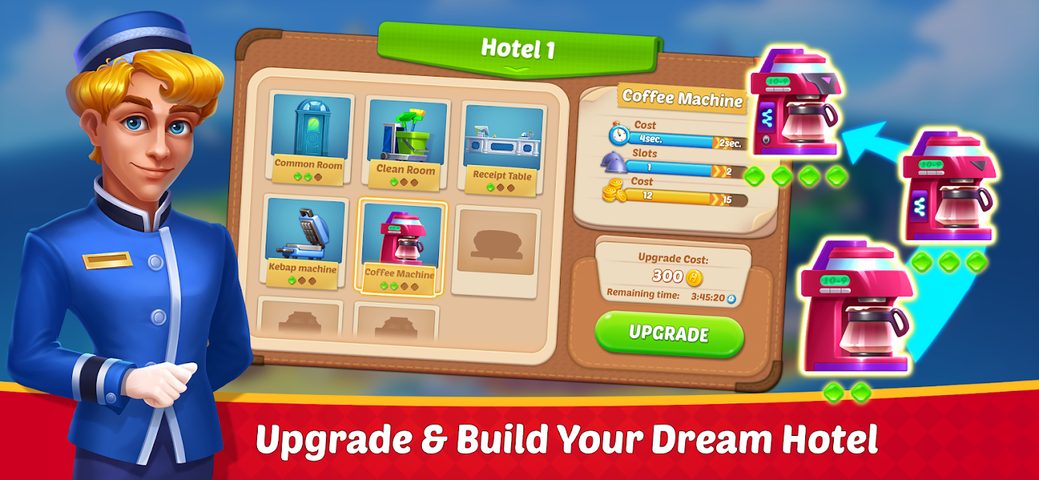 Screenshot 3: Dream Hotel: Hotel Manager Sim
