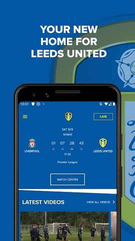 Screenshot 1: Leeds United Official