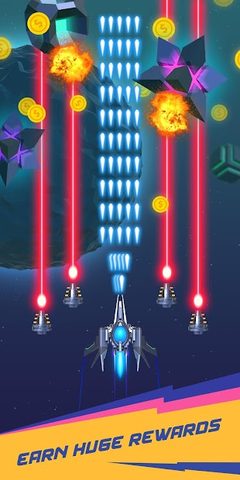 Screenshot 4: Dust Settle 3D - Galaxy Attack