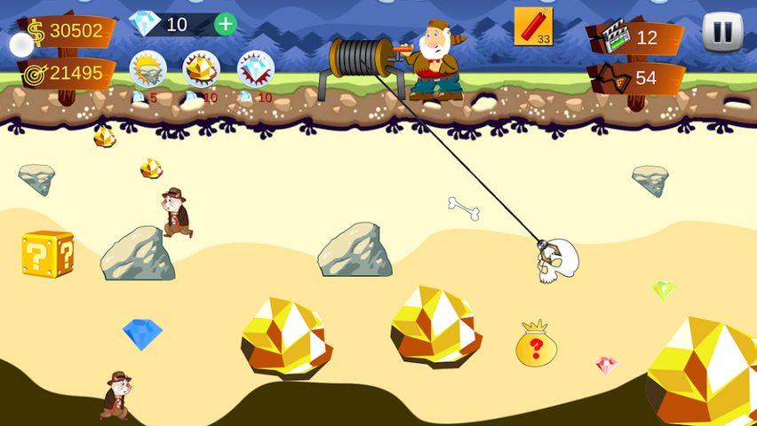 Screenshot 3: Gold Miner Super