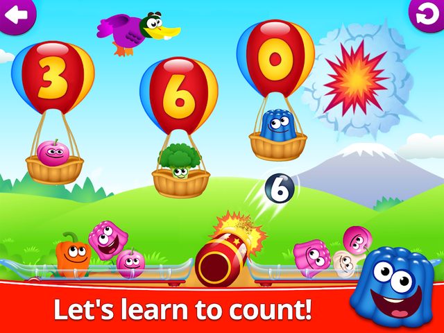Screenshot 14: Funny Food 123! Kids Number Games for Toddlers