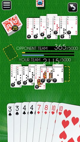 Screenshot 1: Canasta - The Card Game