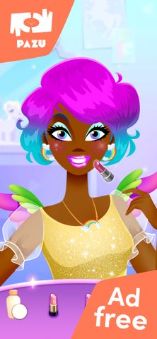 Screenshot 3: Makeup girls unicorn dress up 4+