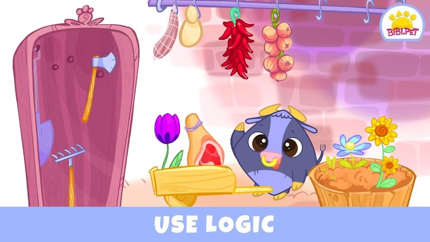 Screenshot 3: Bibi.Pet Farm - Kids Games for