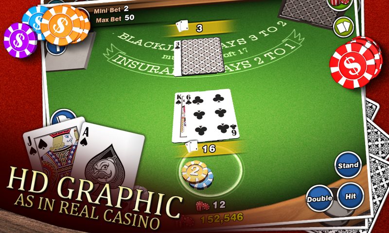 Screenshot 1: BlackJack.21