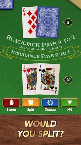 Screenshot 3: Blackjack