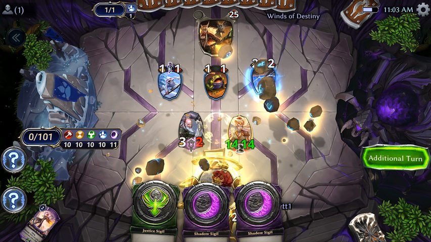 Screenshot 1: Eternal Card Game