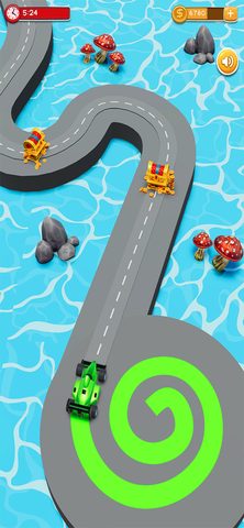 Screenshot 2: Draw Path Color Line Adventure 4+