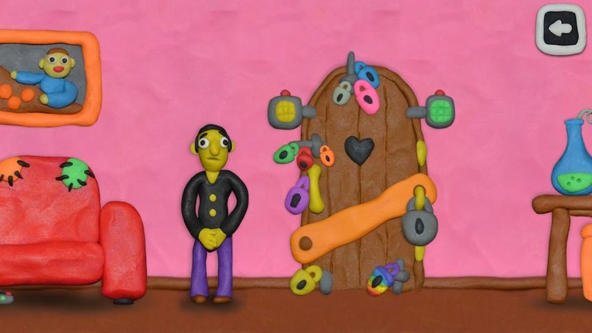 Screenshot 2: 12 LOCKS: Plasticine room