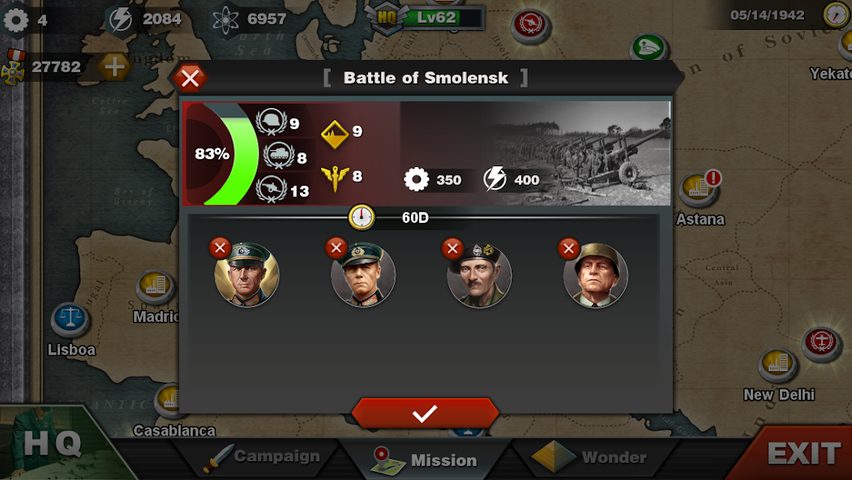 Screenshot 22: World Conqueror 3-WW2 Strategy