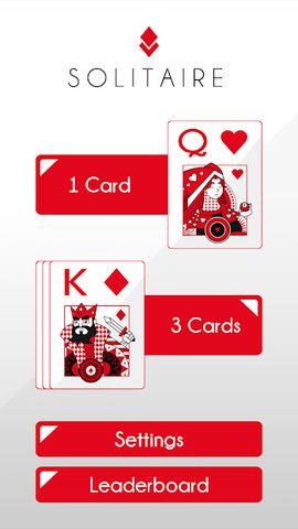 Screenshot 1: Solitaire - Klondike Redstone