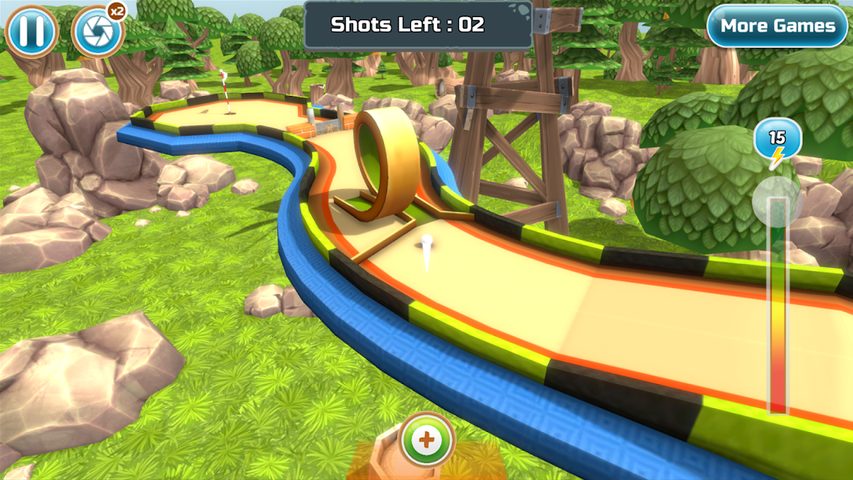Screenshot 3: Mini Golf Rivals - Cartoon Forest Golf Stars Clash