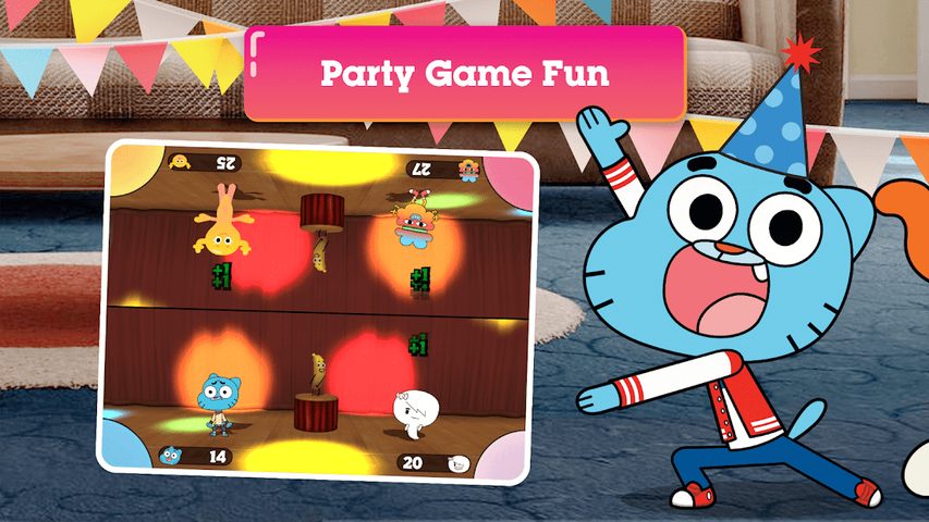 Screenshot 2: Gumball's Amazing Party Game