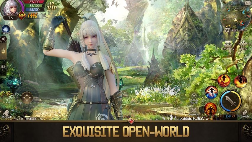 Screenshot 1: Eudemons M: Fantasy of Legends