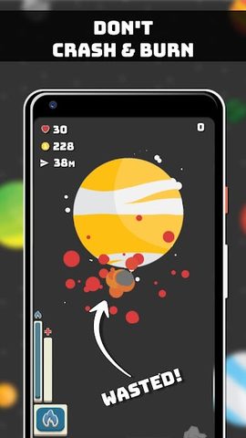 Screenshot 2: Orbit Drift - Space Pioneer