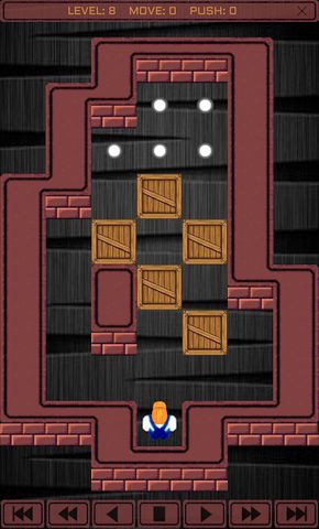 Screenshot 1: Sokoban (Boxman) Classic