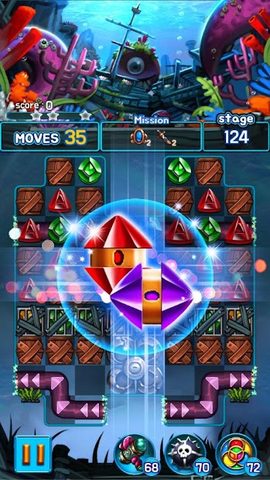 Screenshot 5: Jewel Kraken: Match 3 Jewel Blast