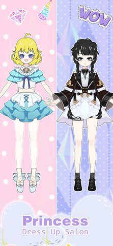 Screenshot 1: Vlinder Princess：Dress Up Game 4+