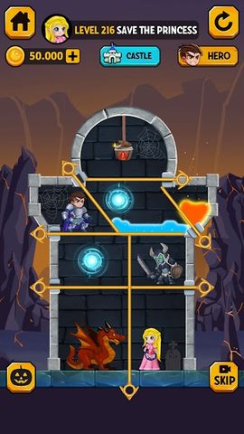 Screenshot 1: Rescue Hero: Pull The Pin
