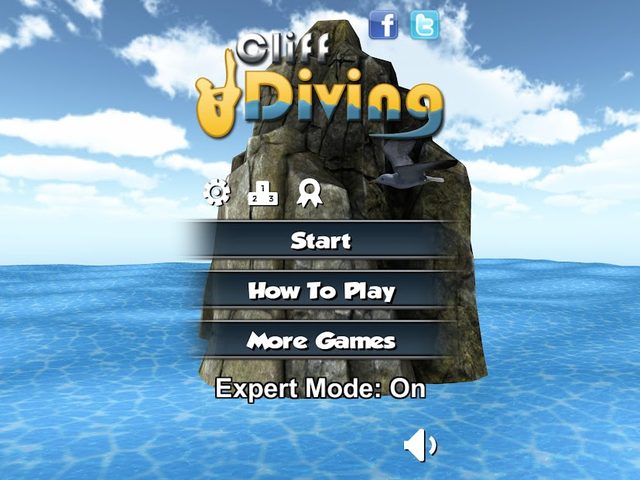 Screenshot 4: Cliff Diving 3D Free