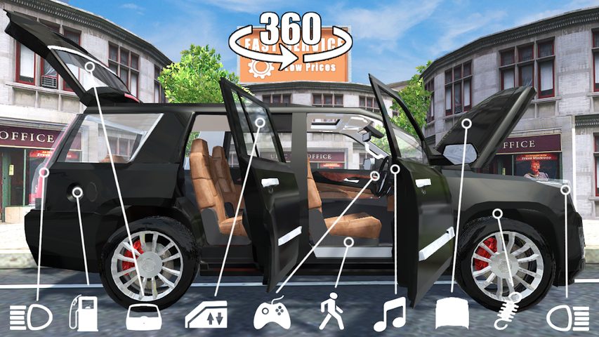 Screenshot 17: Car Simulator Escalade Driving