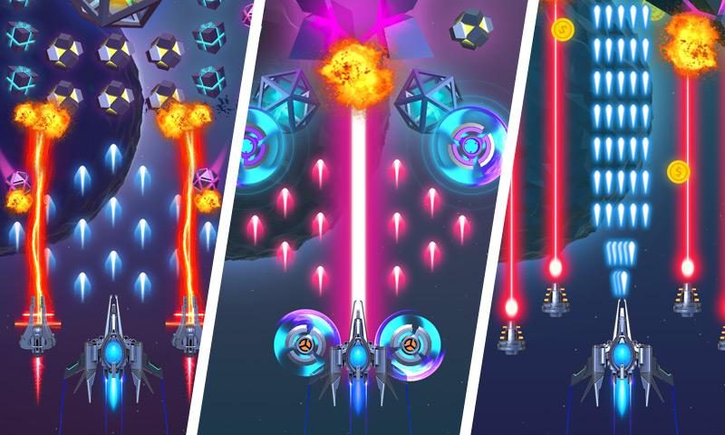 Screenshot 2: Dust Settle 3D - Galaxy Attack