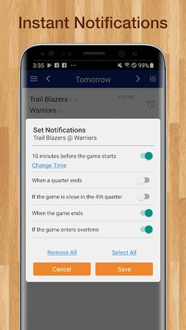 Screenshot 20: Basketball NBA Live Scores, Stats, & Schedules